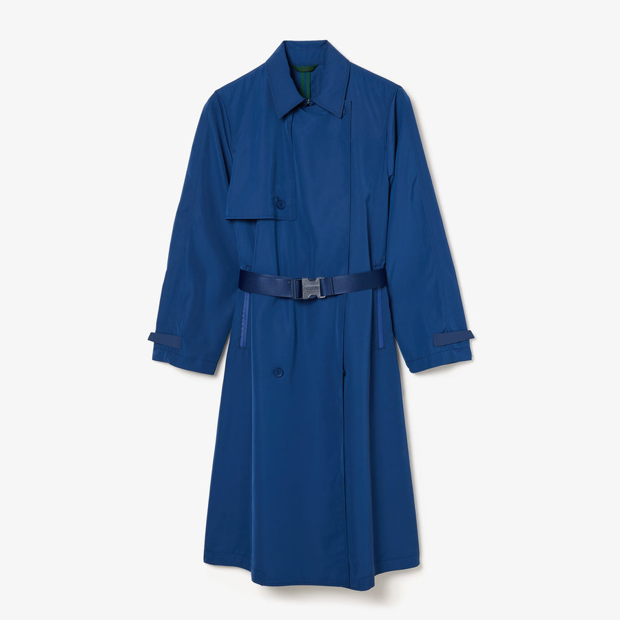 Women's Lightweight Belted Trench Coat--Women's Lightweight Belted Trench Coat