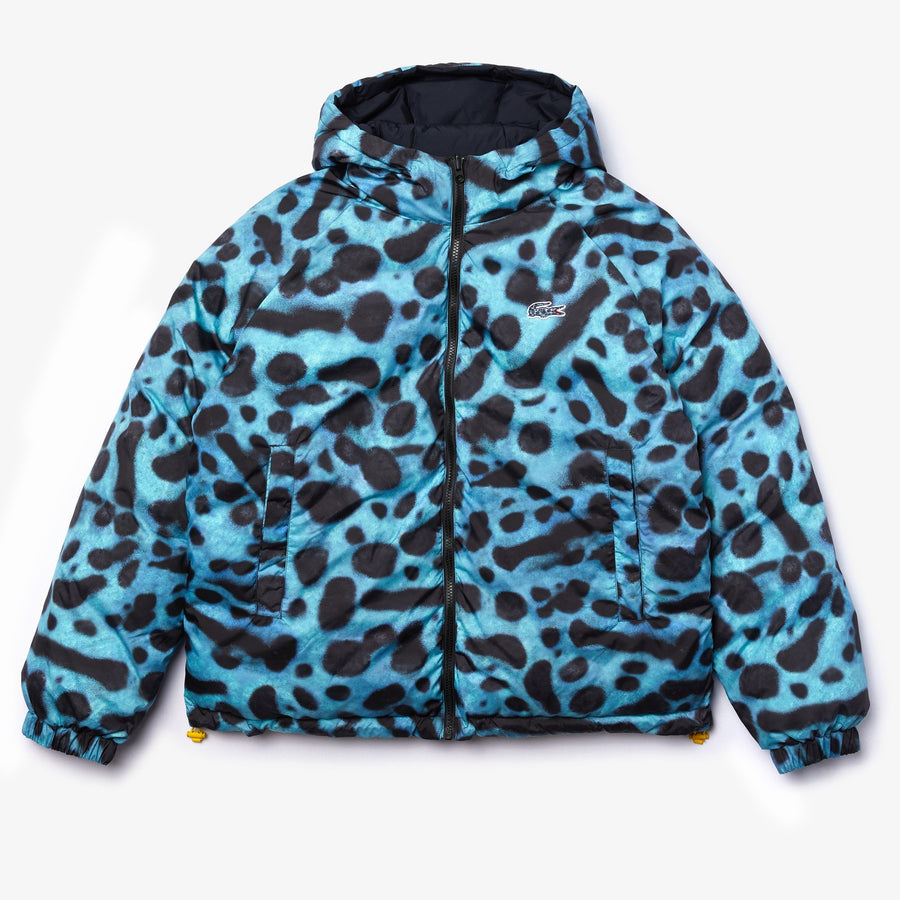 Men’s Lacoste x National Geographic Reversible Hooded Quilted Jacket
