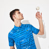 Men's Lacoste SPORT x Novak Djokovic Print Jersey Polo Shirt