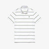Men's Lacoste SPORT Striped Breathable Jersey Golf Polo Shirt