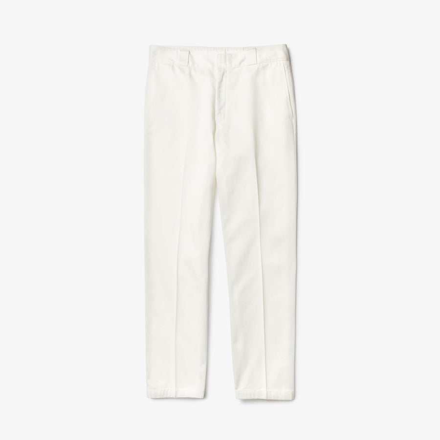 Men's Lacoste LIVE Single Pleat Chinos--Flour