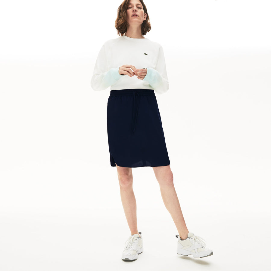 Women's Elasticized Twill Skirt