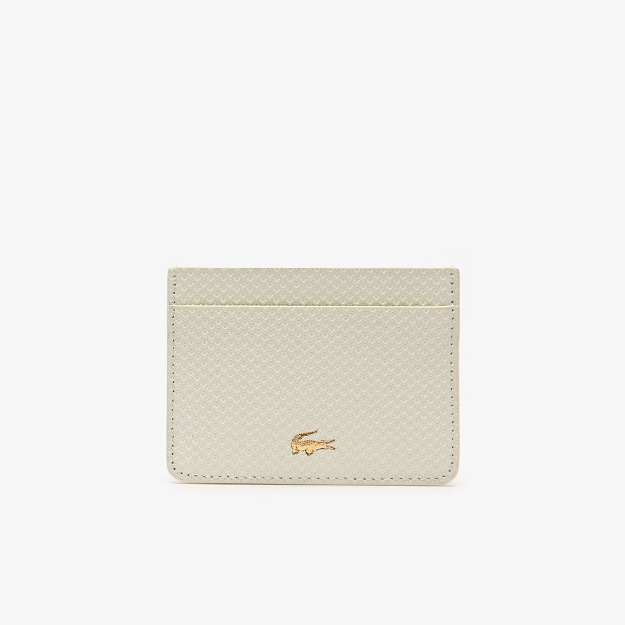 Women's Chantaco Bicolour Leather Wallet with Card Holder--Black