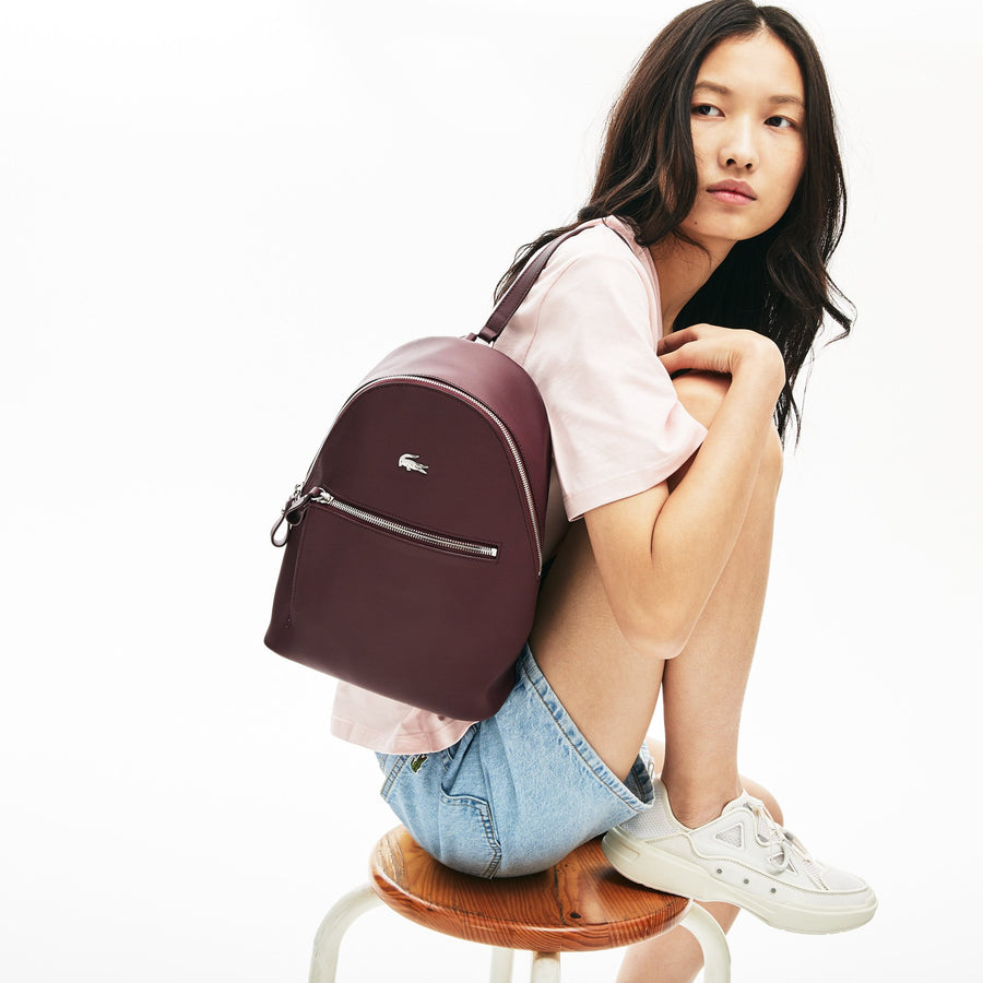 Women's Daily Classic Coated Piqué Canvas Backpack