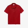 Women's Lacoste Boxy Fit Flowing Stretch Cotton Piqué Polo Shirt