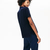 Women's Lacoste Boxy Fit Flowing Stretch Cotton Piqué Polo Shirt