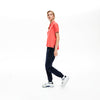 Women's Lacoste Boxy Fit Flowing Stretch Cotton Piqué Polo Shirt