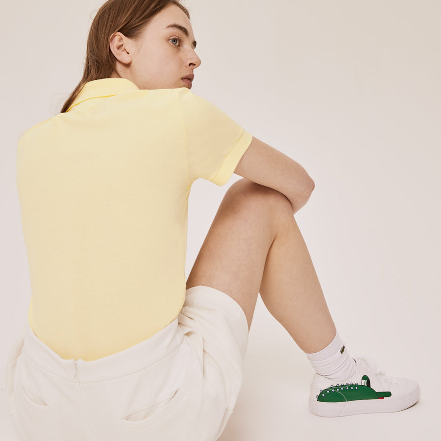 Unisex Lacoste X Jeremyville Classic Fit Piqué Polo--Clusi
