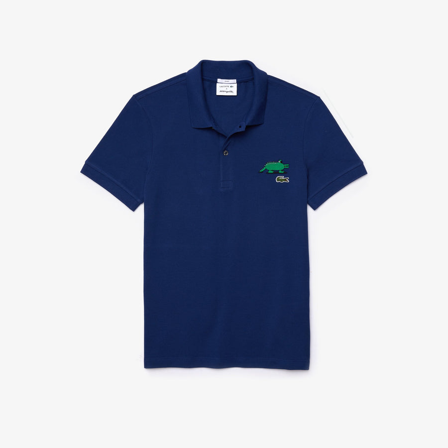 Unisex Lacoste X Jeremyville Classic Fit Piqué Polo