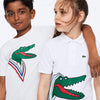 Boys' Lacoste X Jean-Michel Tixier Croc Print Polo Shirt