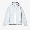 Men's Silicone Croc and Badge Full-Zip Hoodie
