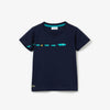 Boy's Croc and Duck Print Cotton T-Shirt